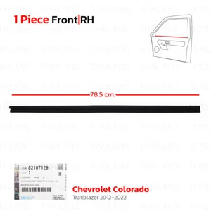 Front Right Inner Weatherstrip Door Belt For Chevrolet Colorado 2012 - 2022 - Picture 1 of 9