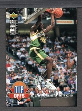 1994-95 Collector's Choice - Shawn Kemp Silver Signature #190