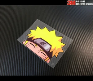 NARUTO Sticker Funny Peeking Peeker Anime JDM Car Reflective #N19 - Picture 1 of 2