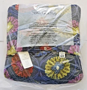 Vera Bradley Fleece Travel Blanket in Center Stage New - Picture 1 of 4