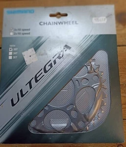 Shimano 10s Chainrings ULTEGRA FC-6703, 39t, 30t, 3x10, grey. NEW - Picture 1 of 13