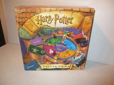 Harry Potter and the Philosophers Stone Trivia Board Game Complete Nice cond. - Image 1 of 4