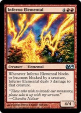 INFERNO ELEMENTAL Magic 2010 MTG Magic the Gathering Cards DJMagic