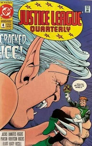 Justice League Quarterly #4 Comic 1991 - Power Girl Booster Gold Green Lantern - Picture 1 of 1
