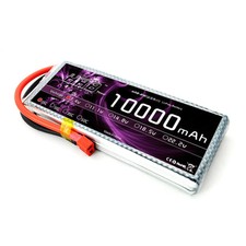 HRB 7.4V 10000mAh 2S LiPo Battery 25C-50C Deans T Plug for RC Car Quad Drone