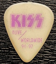 KISS #7 / ALIVE 1996 - 1997 / PAUL TOUR GUITAR PICK
