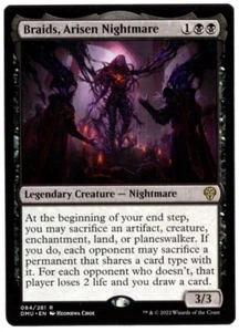 Trenzas, Arisen Nightmare 84/281 Raro Sin Lámina Dominaria United Magic The Gathering Casi Como Nuevo - Imagen 1 de 2