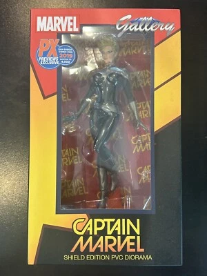 Marvel Gallery PX Exclusive SDCC 2019 CAPTAIN MARVEL SHIELD EDITION PVC Diorama - Image 1 of 4