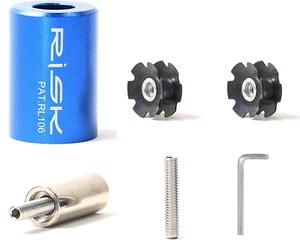 Bike Fork Star Nut Setting Tool with 2 Bicycle Star Nut and 6-Hexagonal Wrench ( - Picture 1 of 3