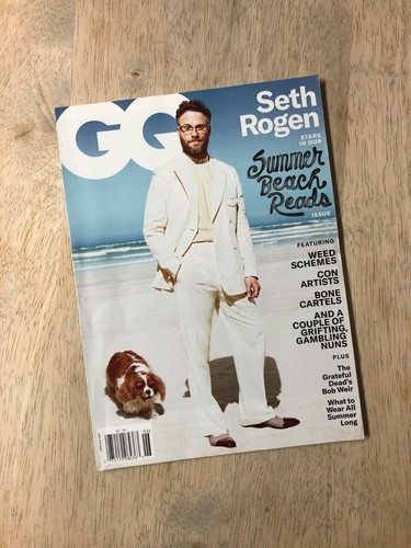 GQ Magazine JUNE/JULY. 2019 - SETH ROGEN - SUMMER BEACH READS ISSUE | eBay