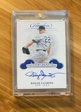 2019 FLAWLESS Legendary Signatures ROGER CLEMENS #6/7 Autograph On-Card Auto