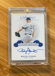 2019 FLAWLESS Legendary Signatures ROGER CLEMENS #6/7 Autograph On-Card Auto - Picture 1 of 3