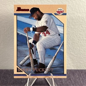 1996 BOWMAN #98 KIRBY PUCKETT TWINS HOF - Picture 1 of 2