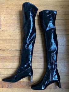 Las mejores ofertas en Botas de Cuero Charol PRADA para Mujeres | eBay