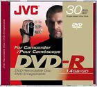 5 Pack JVC Mini DVD-R 1.4 GB Canon/Sony Handycam/Fuji/Panasonic Camcorder Discs