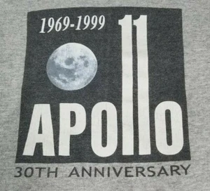 Seltenes 1999 NASA Apollo 11 30TH Anniversary Kids Gr. 6-8 T-Shirt Kinder T-Shirt - Bild 1 von 5