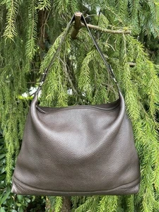 Tolle, praktische René Lezard Tasche, braun genarbtes Leder, top Zustand! - Bild 1 von 16