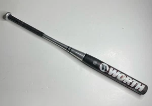 WORTH 3DX Softball Bat 34" 28oz BPF 1.20 Dimension Technology Carbon Fiber Shell - Picture 1 of 10