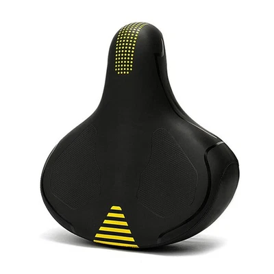 Asiento de bicicleta cómodo de gran tamaño ajuste universal para bicicleta estática y bicicletas al aire libre Foto 1 de 4