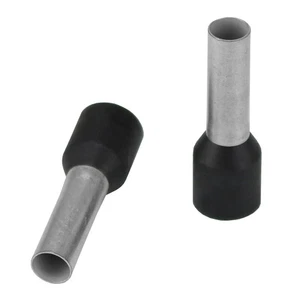 Virola de alambre Pacer negra 10 AWG - 10 mm de longitud - paquete de 25 102751 - Imagen 1 de 1