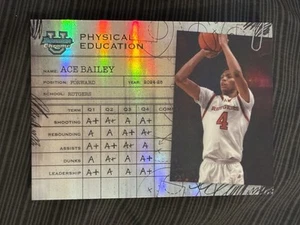 2025 Bowman U Chrome Basketball CASE HIT SSP Ace Bailey Physical Education #PE-1 - Picture 1 of 2