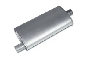 Eco Plus EP3030 4.5" x 9.75" Oval Body Muffler 2.25" Offset In / 2" Center Out - Picture 1 of 3