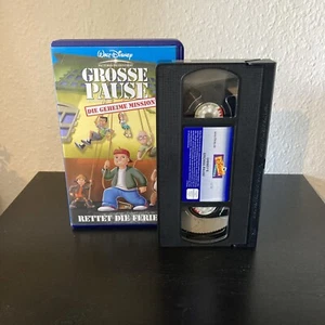 Walt Disney's GROSSE PAUSE - RETTET DIE FERIEN - VHS Zeichentrickfilm Rarität - Bild 1 von 3