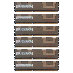 24GB Kit 6x 4GB HP Proliant ML370 SL160S SL170S DL180 DL170H G6 Memory Ram - Picture 1 of 1