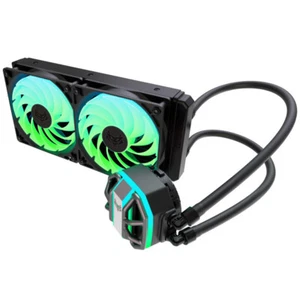 Sapphire Nitro+ S240-A Komplett-Wasserkühlung, ARGB, schwarz - 240 mm - Bild 1 von 8