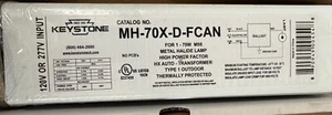 Keystone Technologies MH-70X-D-FCAN 120-277V 70W M98 Metal Halide FCAN Ballast - Picture 1 of 2