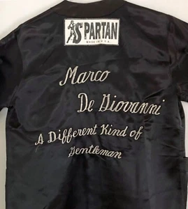 Vintage Original Fight Worn Marco DeGiovanni Cornerman Corner Jacket - Picture 1 of 1