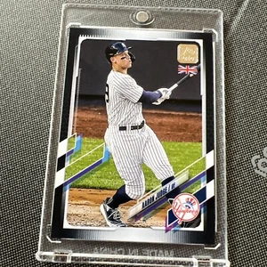 2021 Topps 70th UK AARON JUDGE Black Parallel #99 118/125 Yankees - Picture 1 of 4