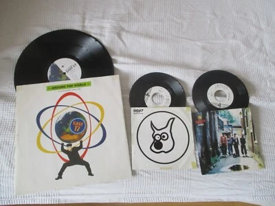 EAST 17,  SET VINYL, 1xMaxi=Around the World,  2xSingles=HOUSE OF LOVE & DEEP - Bild 1 von 2