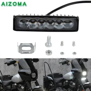 6inch 18W LED Work Light Bar Motorcycle Headlight Driving Fog Lamp For Harley - Picture 1 of 8