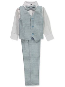 Kids World Boys' 4-Piece Neptune Vest Set - Picture 1 of 3