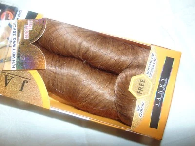 Janet Collection Human Hair Style H/H Weft WVG 28Pcs Color 30 - Image 1 of 4