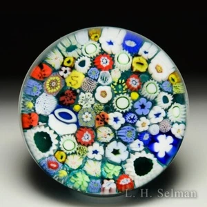 Chris Sherwin 2023 close packed millefiori glass paperweight - Picture 1 of 2