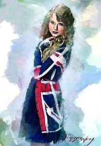 Taylor Swift 2023 Authentic Artist Signed Limited Edition Card 44 of 50 - Picture 1 of 4