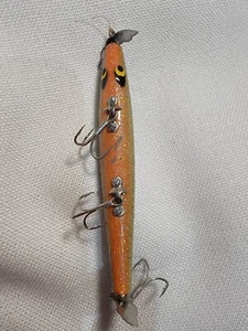 Vintage lure smithwick devils horse wood freshwater crankbait blue orange - Picture 1 of 3