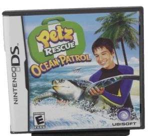 Petz Rescue Ocean Patrol Nintendo DS Game & Case  Tested FREE SHIP - Picture 1 of 5