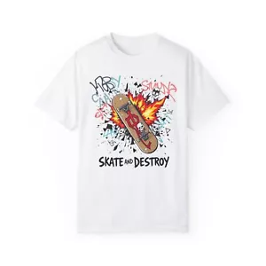 T-shirt uomo donna skate or die 2XL.XL.L.M.S - Foto 1 di 22