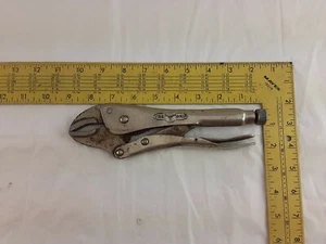 Vintage Petersen Dewitt Vise Grip 10 CR Locking Clamp Pliers Made in USA - Picture 1 of 11