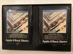 The Beatles 1967-1970 VOL.1 & 2 8- track "Mega Rare" APPLE/LEAR JET STEREO, INC - Picture 1 of 9