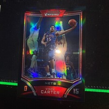 2008-09 BOWMAN CHROME Refractor #98 - VINCE CARTER #ED /499