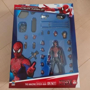 NEW MEDICOM TOY MAFEX NO.004 THE AMAZING SPIDER-MAN 2 DX SET Unopened - Picture 1 of 10