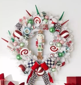 32” Wide Holiday Sweets Illuminated Wreath - Picture 1 of 7