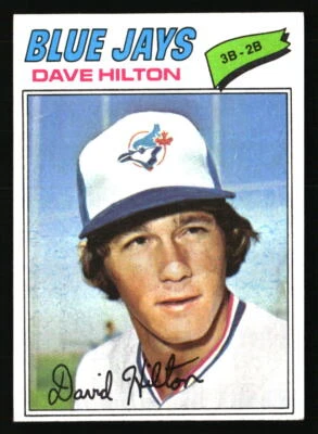 Dave Hilton 1977 Topps #163 BASEBALL Card - Image 1 of 2