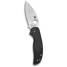 Spyderco Sage 5 Lightweight Folding Utility Pocket Knife with Black FRN Handle