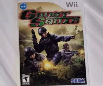 Ghost Squad Wii GAME Nintendo SEGA CIB   - Image 1 of 4
