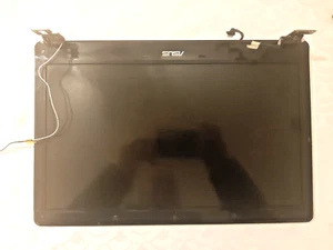 Ecran complet avec charnières pc portable ASUS X52D 15.6pouces Noir - Photo 1/15